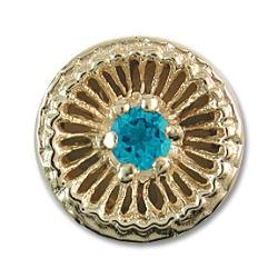 rk732 Blue Zircon Bracelet Slide 